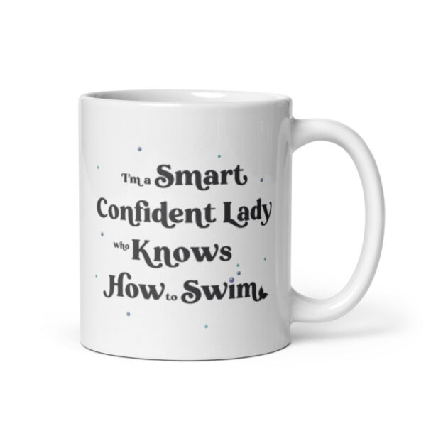 SBA Mug > Smart, Confident Lady who Knows How to Swim