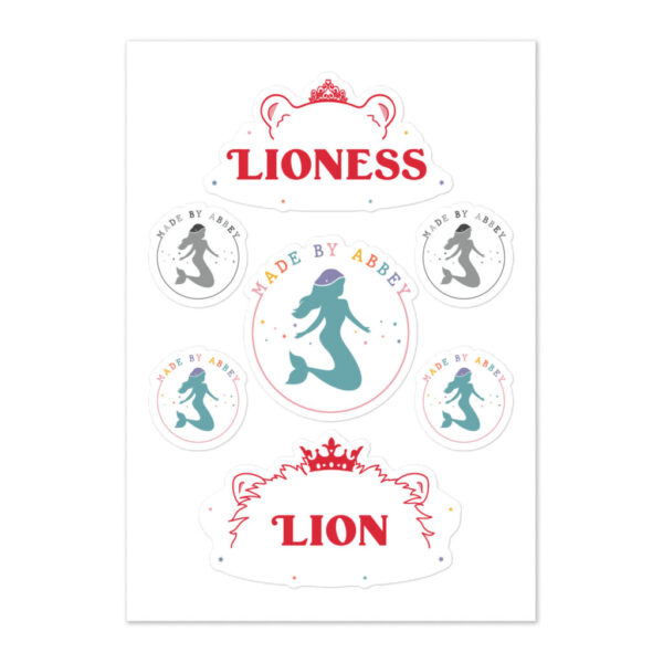 Stickers > Lion, Lioness, and Logos